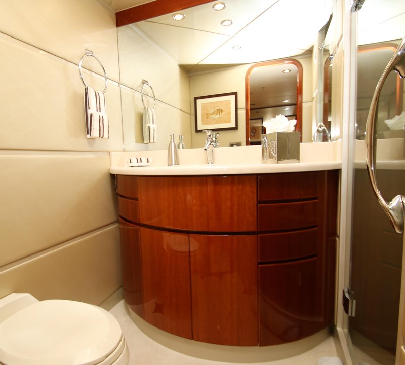 Bathroom With Heads And Shower