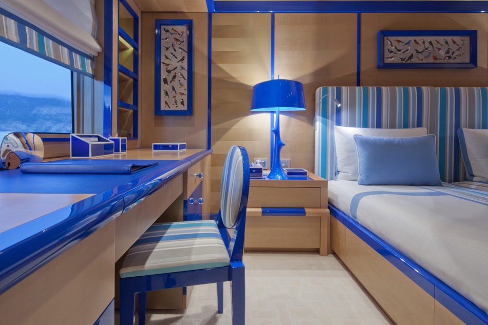 Blue Double Guest Suite
