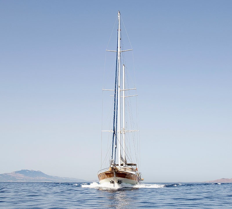Bow View Underway