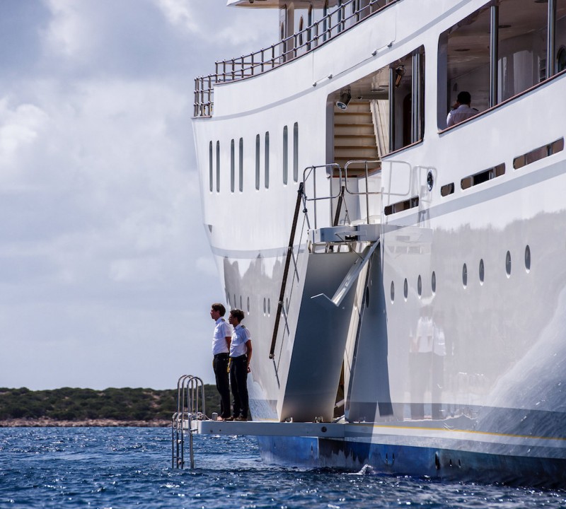 Crew Waiting For Guests