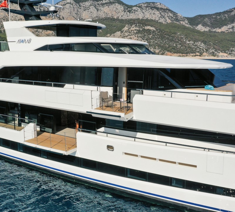 Detail Of The Yacht