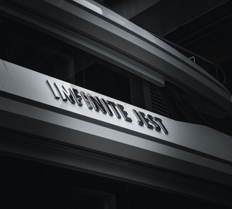 Detail Of The Yacht INFINITE JEST