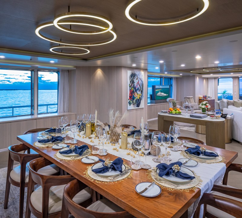 Elegant Formal Dining Set Up