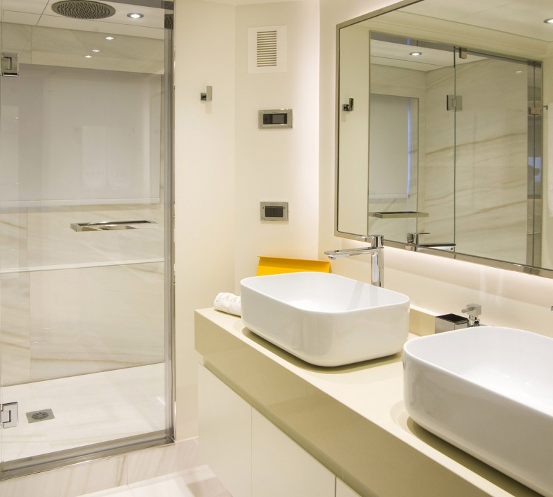 Ensuite Bathroom  With Double Sink