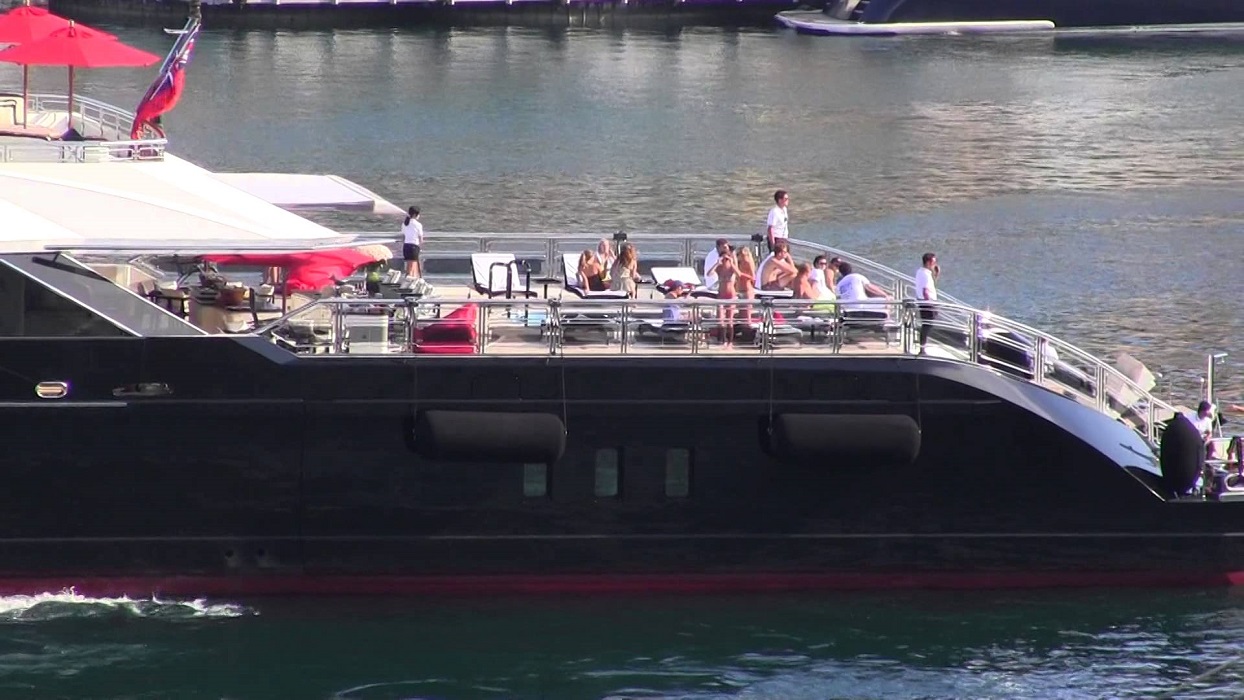 Entering Port Of Monaco