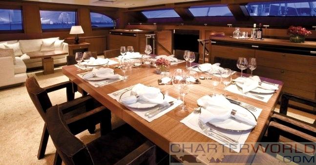 ethereal-dining
Sailing yacht ETHEREAL - Upper salon dining