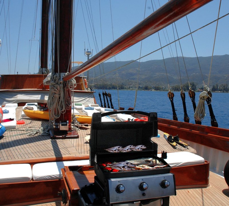 Foredeck bbq