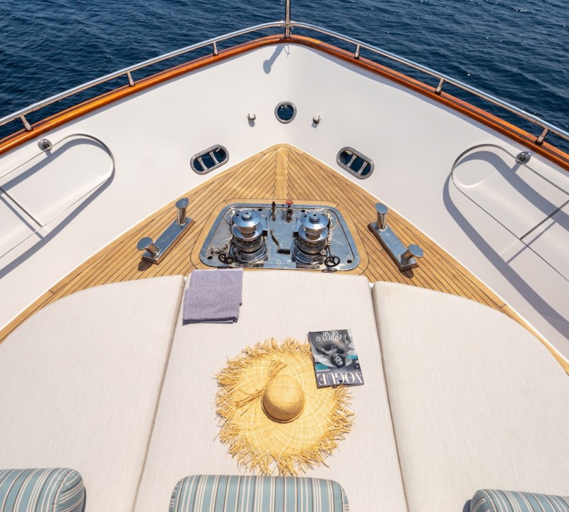 Foredeck Sunbathing