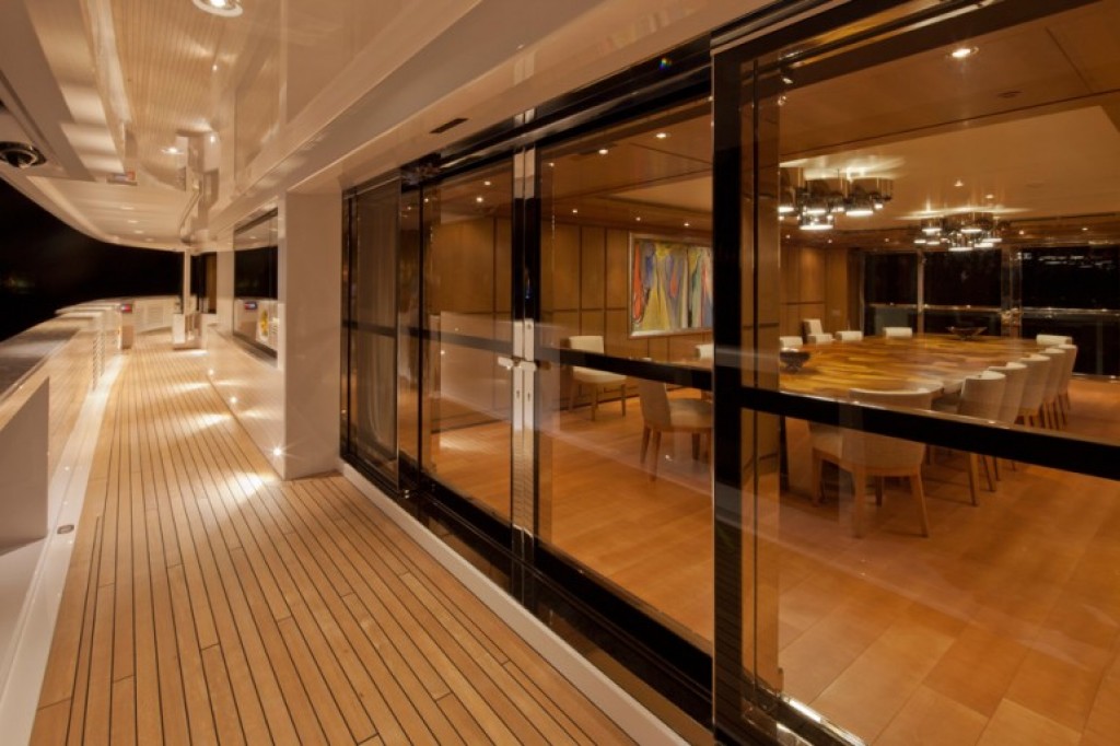Formal Dining Area By Night