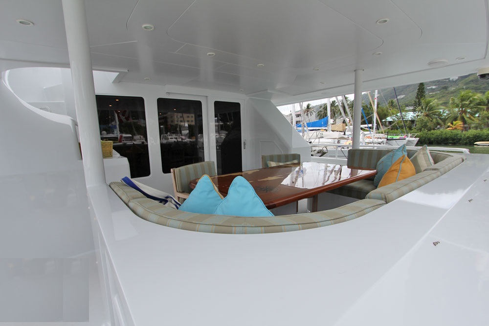 Aft deck