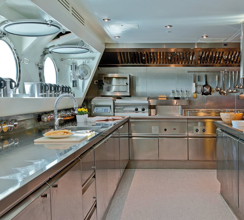 Fully-equipped Galley