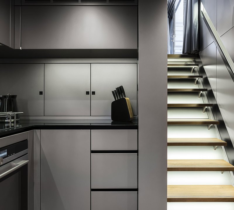 Galley And Stairs