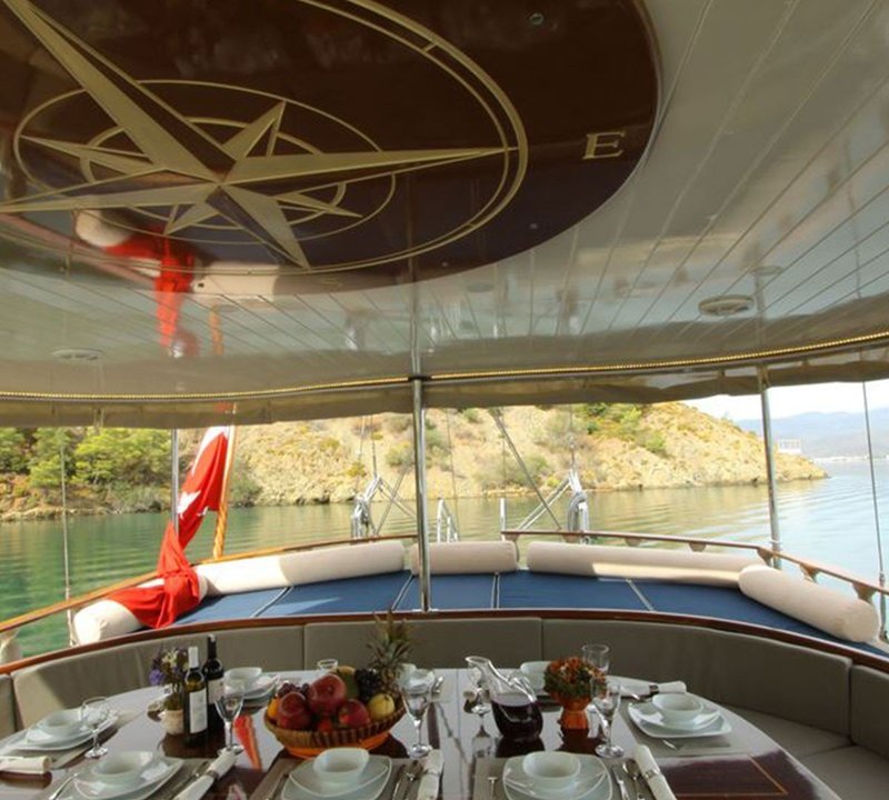 Aft deck
