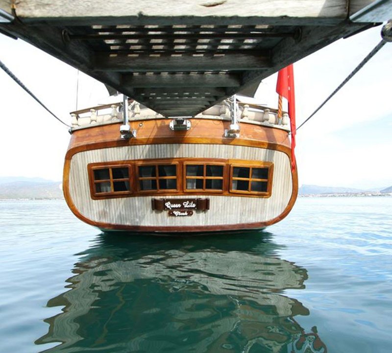Stern view