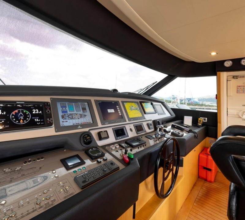 Interior Helm Station
