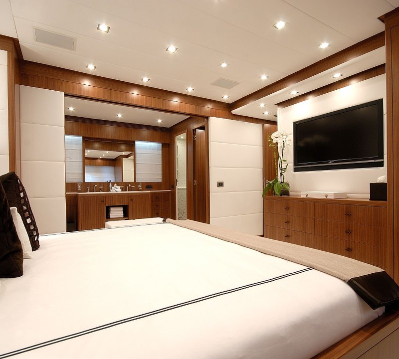 Interior Of Double Cabin