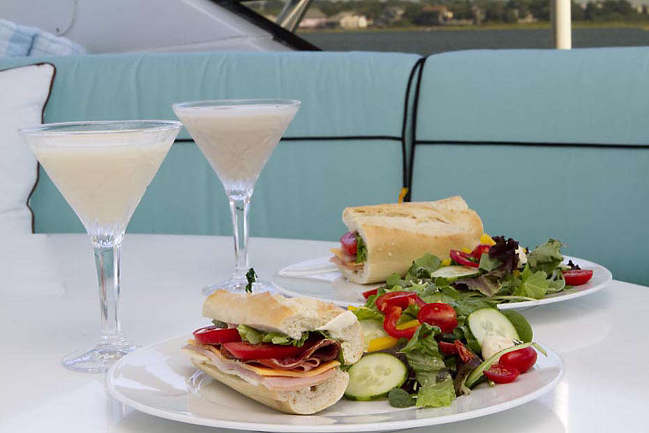 Lady Sharon Gale Yacht Snack