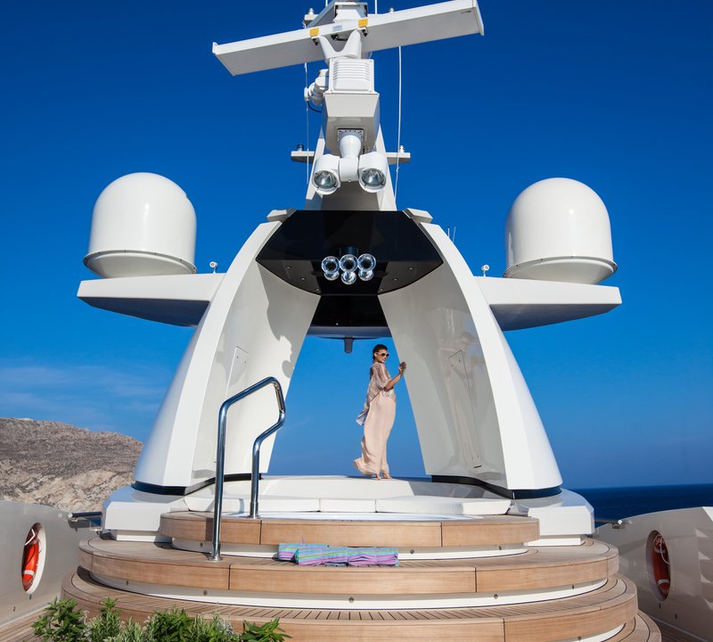 Lifestyle Image Of The Jacuzzi On The Sun Deck
