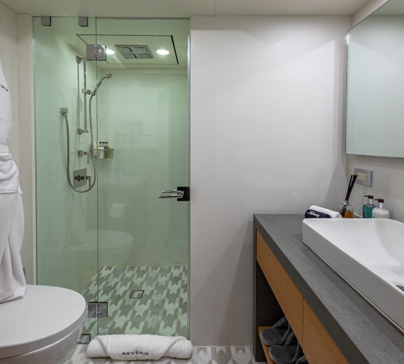 Lower Deck Double Cabin Bathroom