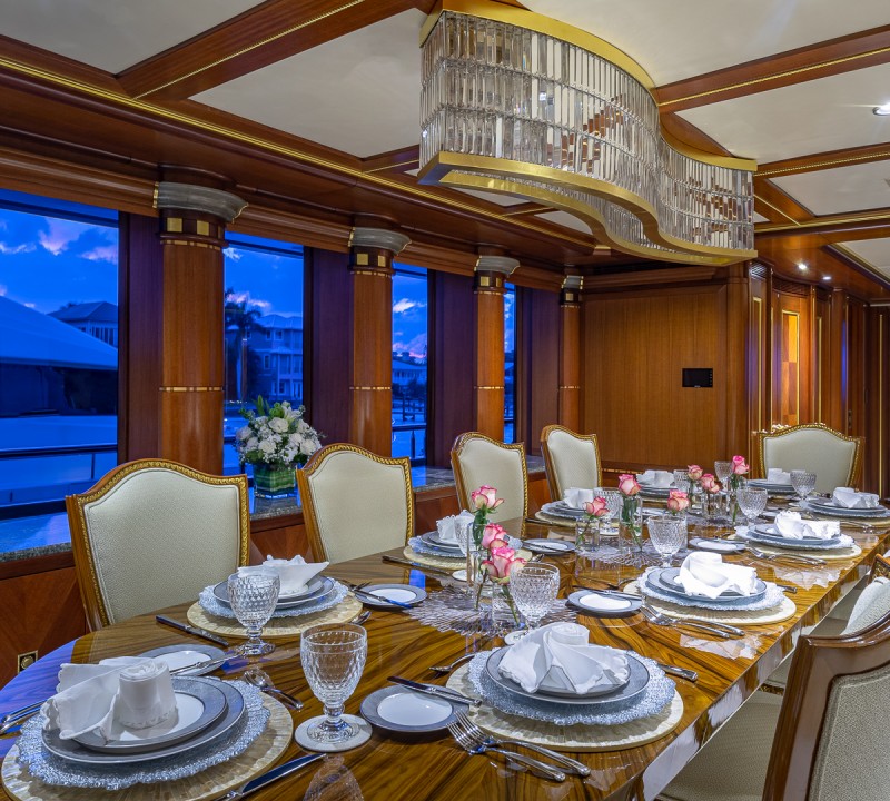Main Deck - Elegant Dining Area