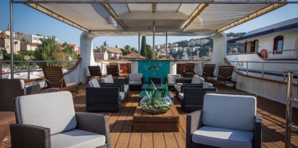 Deck Seating Area