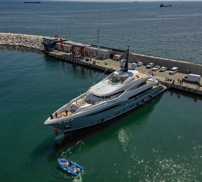Motor Yacht LILIUM Aerial