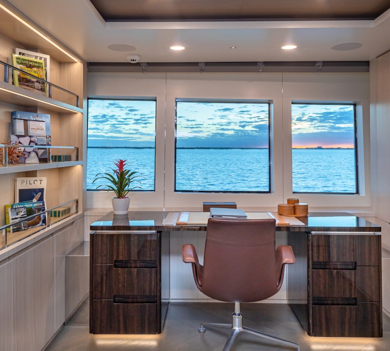 Office Area In The Master Suite