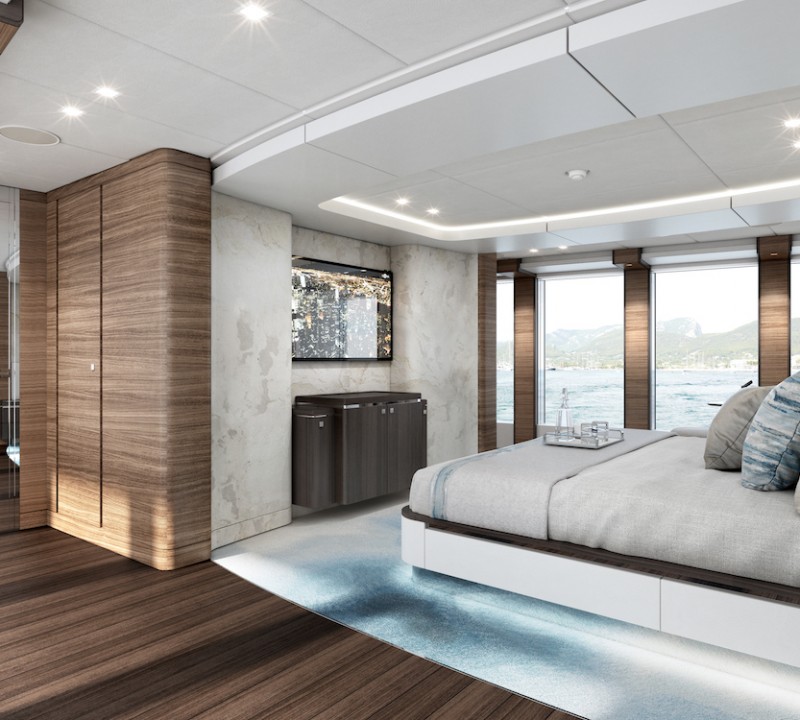 Owner Stateroom Bed