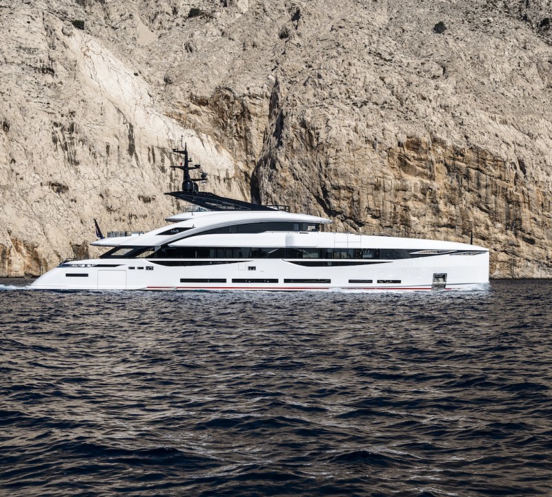 Profile Of The Yacht