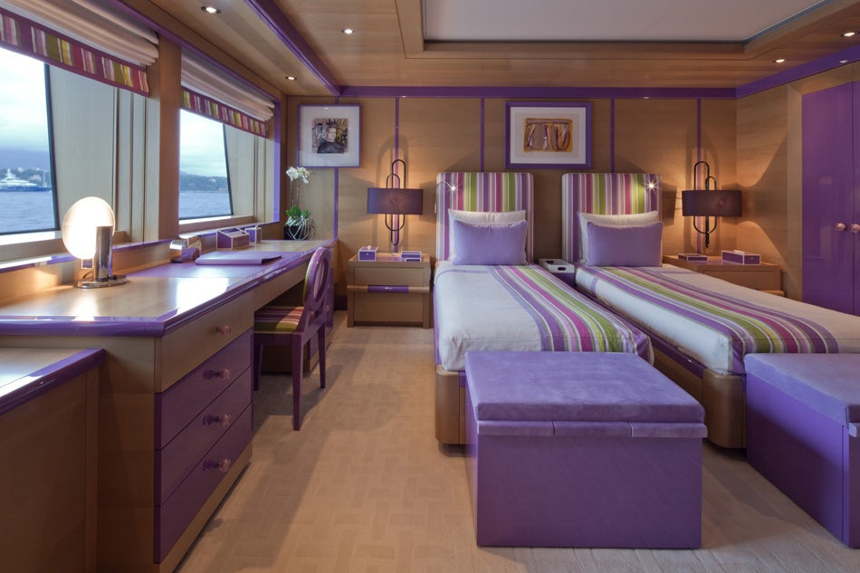 Purple Twin Guest Suite