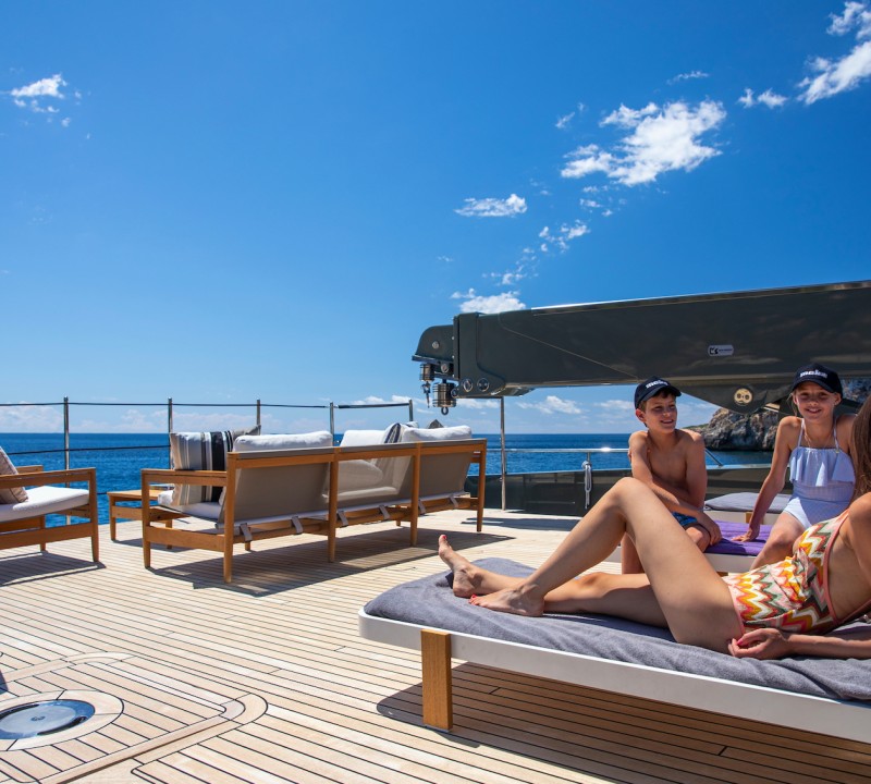 Relaxing On The Yacht - Lifestyle © YachtShot