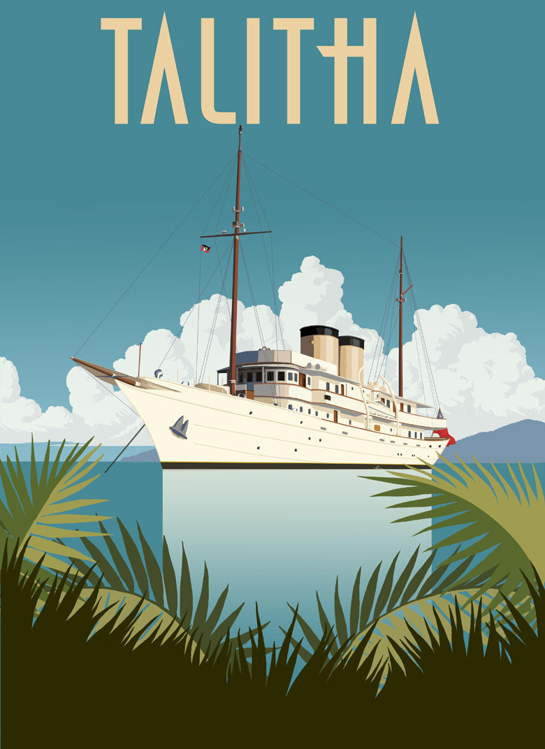 Retro Style Of The Vintage TALITHA