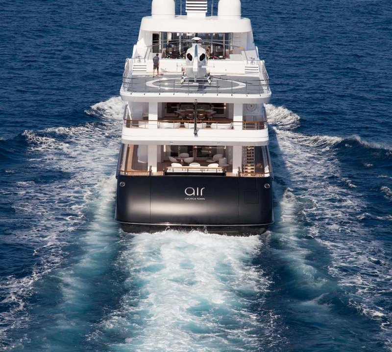 Running Aft View Of The Decks