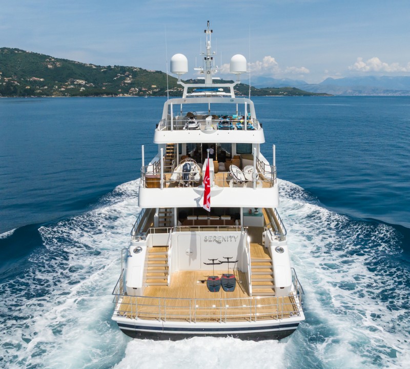 Running - Aft View