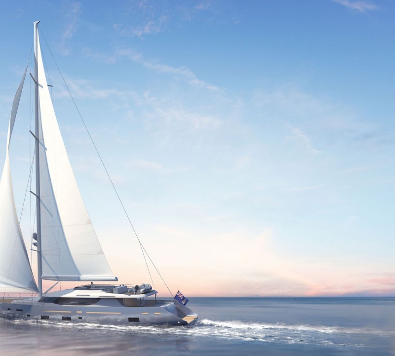 Sailing Yacht L'AQUILA II - Rendering