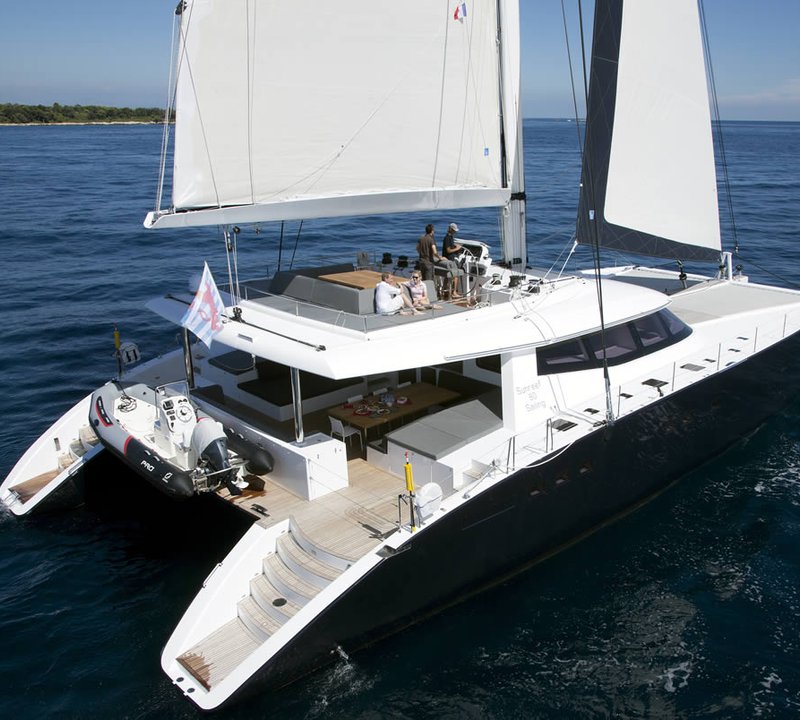 Sailing catamaran levante