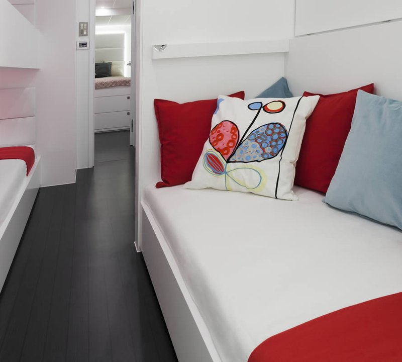 Sailing catamaran levante twin cabin