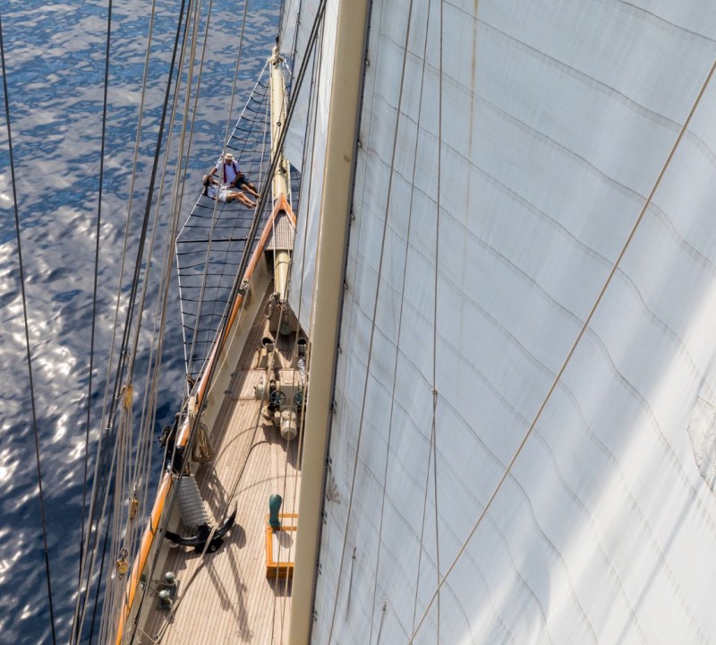 Schooner Detail