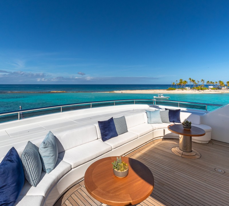 Seating Area Aft On Sun Deck