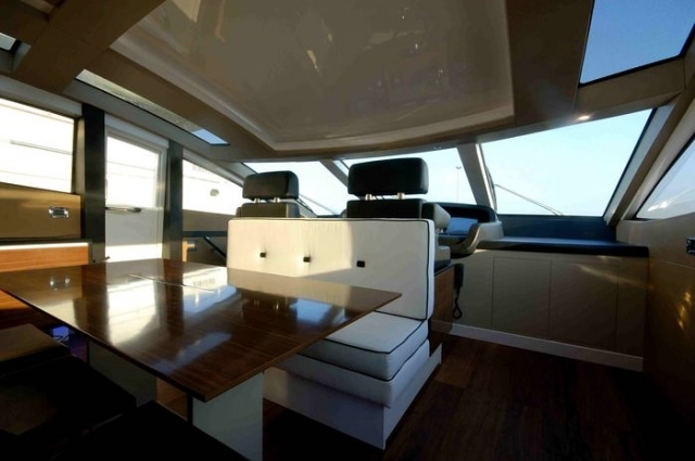 Seating Behind Helm