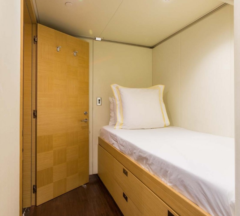 Single Bed In Gym Area