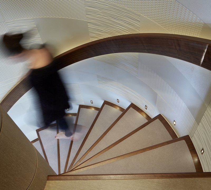 Stairwell Moving Down
