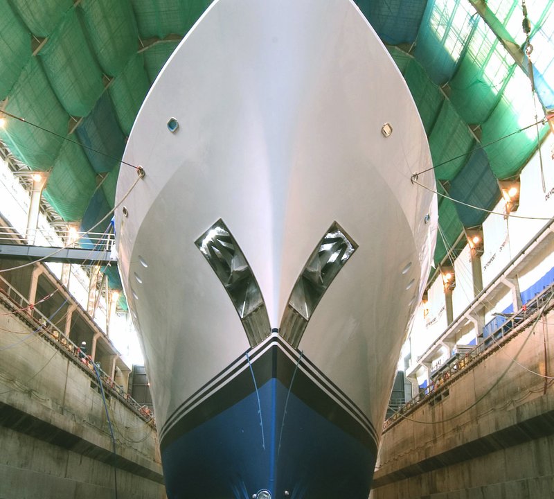 Superyacht Samar Dry Dock
