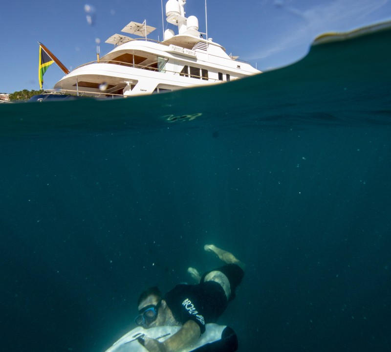Underwater