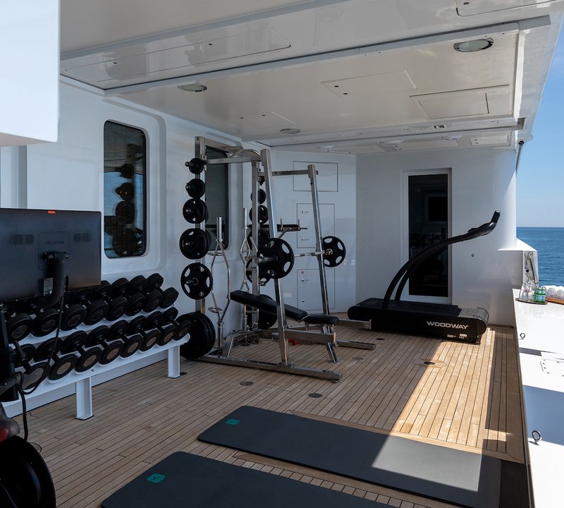 Well-equipped Gym