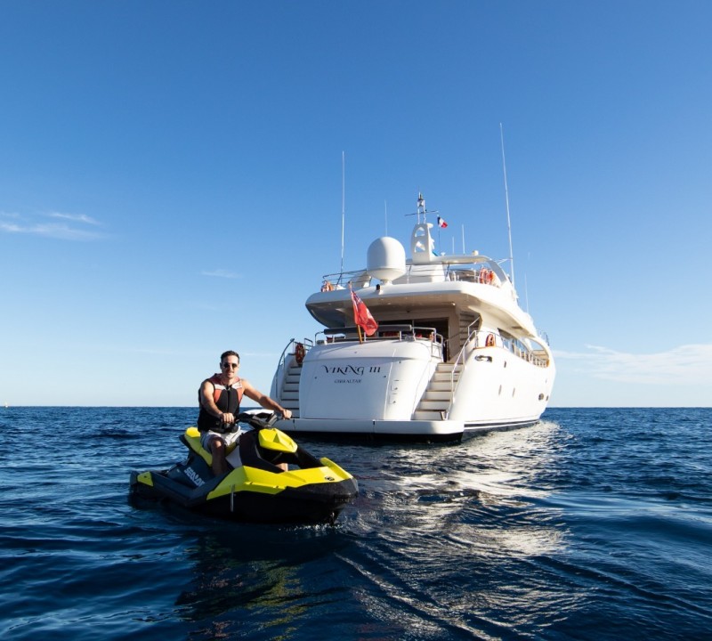 With Jetski